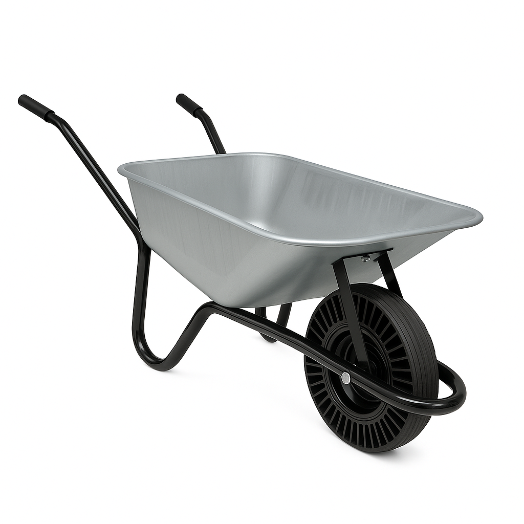 Loadmate Classic 90L Galvanised Wheelbarrow